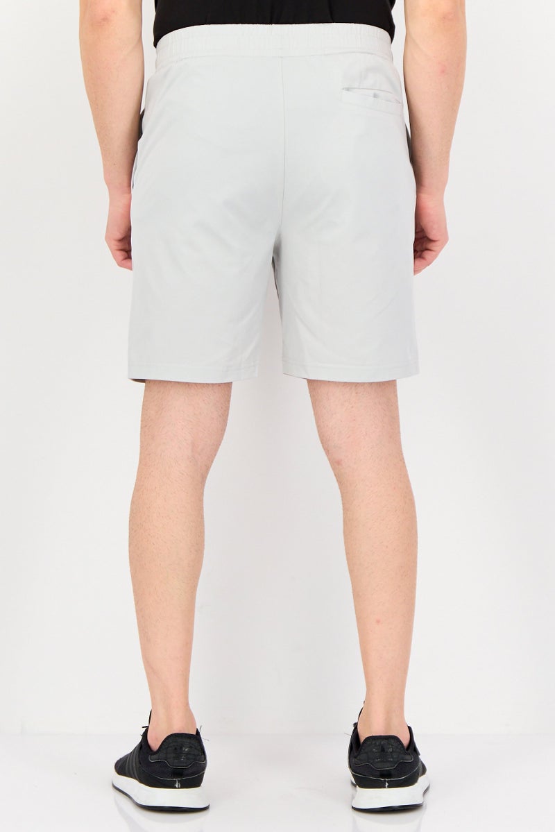 RBX Men Sportswear Fit Outdoor Shorts, Light Grey - Image 4