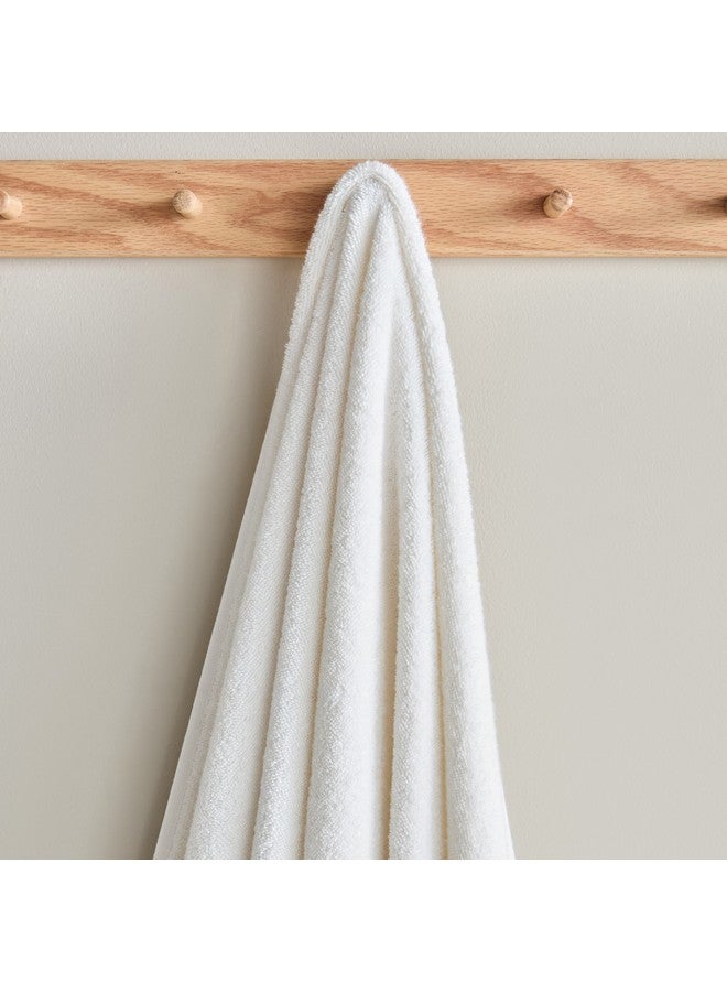 Home Box Opulence Serenity Turkish Cotton Jacquard Border Bath Towel 140 x 70 cm - Image 2