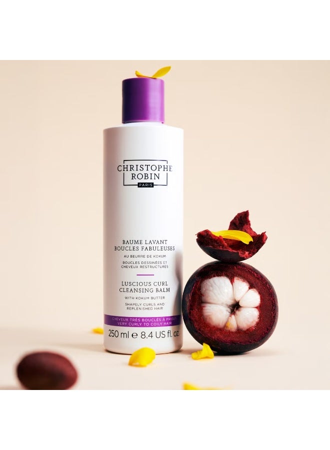 كريستوف روبن بلسم كريستوف روبن لوشوس كيرل لتنظيف الشعر المجعد مع زبدة الكوكوم 250 مل - Image 2
