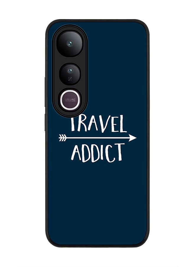 Stylizedd For vivo V50 Lite Case,Slim fit Camera Protection, Shockproof Thin Phone cover  - Travel Addict
