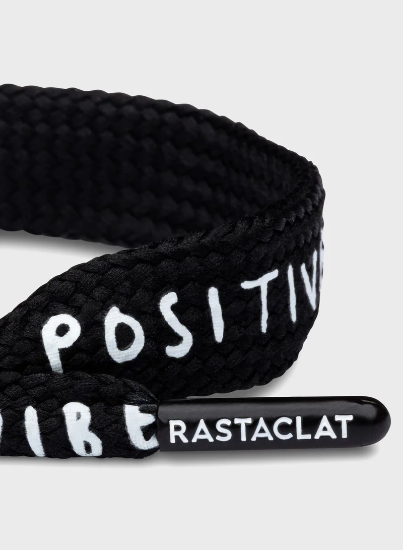 Rastaclat Positive Vibes - Black Lace Bracelet