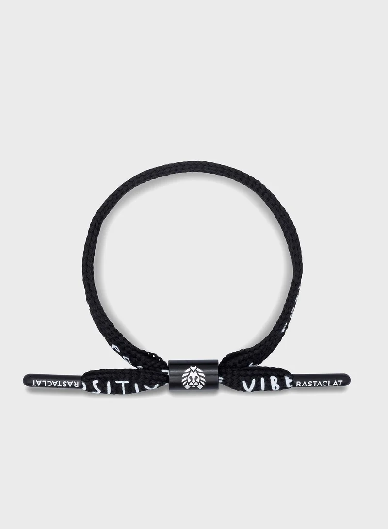 Rastaclat Positive Vibes - Black Lace Bracelet