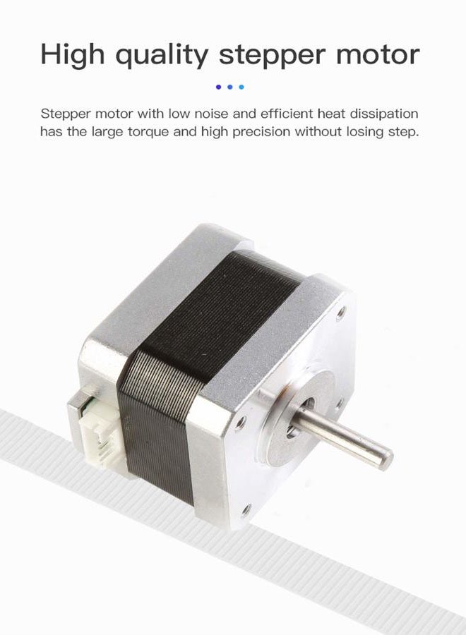 KOYOFEI FDM 3D Printer Stepper Motor 42-34, 2 Phases 0.8A 1.8 Degrees 0.4 N.M 42-34 Stepper Motor for Creality Ender-3 X/Y/Z Axis and CR-10 Series Z Axis - Image 3