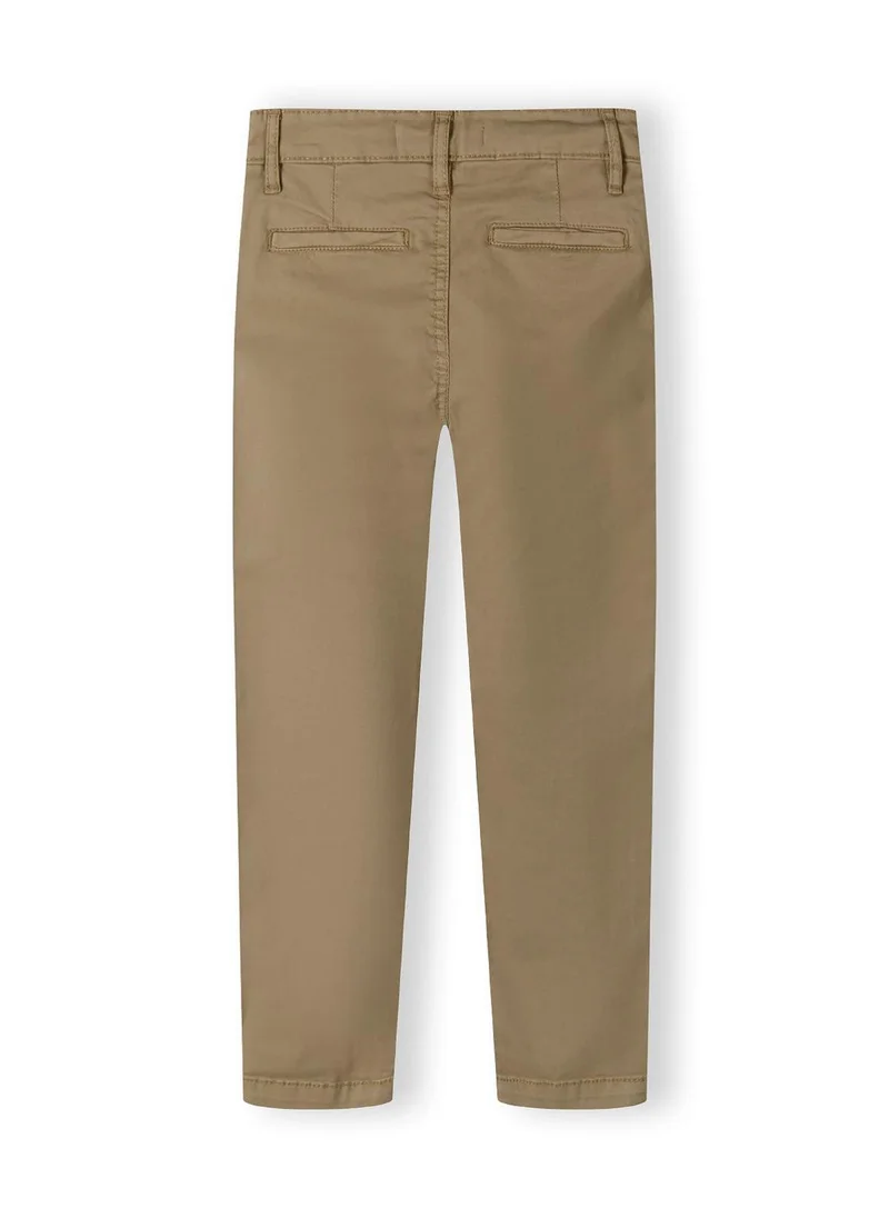 MINOTI Teen Boys Chino Trousers with Pockets and Tailored Fit