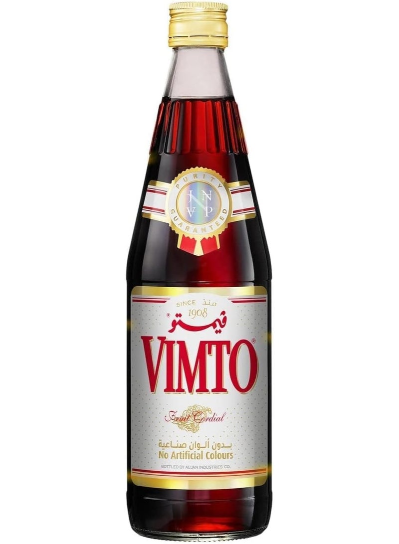 Vimto Original Fruit Cordial Concentrated Syrup - 710ml