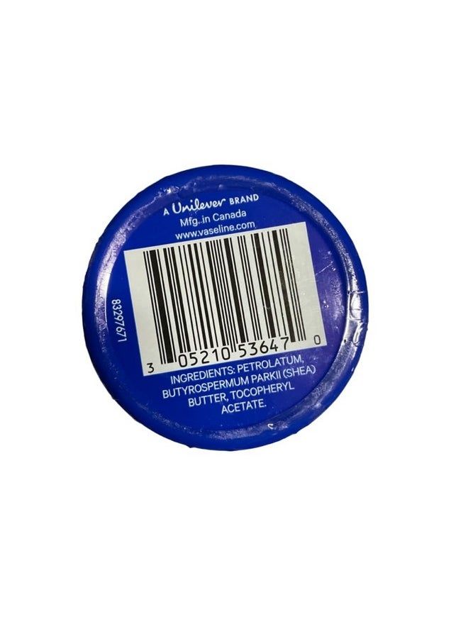 Vaseline - Vaseline Therapy Lip Balm Tin, Original, 0.6 Ounce (Pack of 3) - Image 1