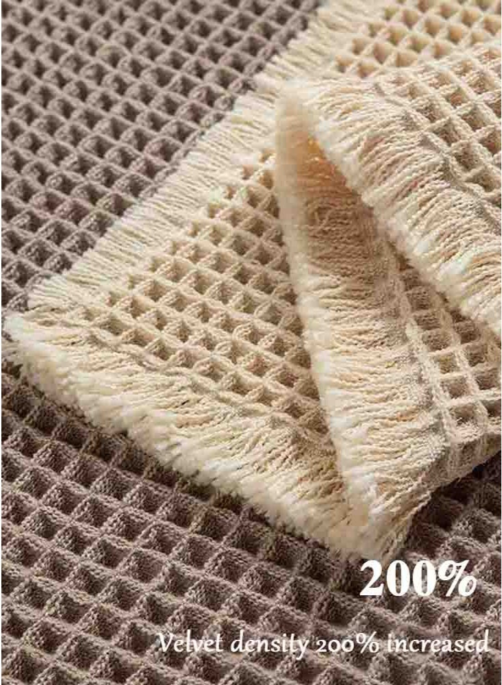 LeadMy Non-Slip Bath Mats, Super-Absorbent Quick-Dry Bathroom Mat, Soft Comfortable Floor Carpet for Shower and Tub, Easy Clean Machine-Washable Bathroom Rugs 43 x 61 cm Beige - Image 5