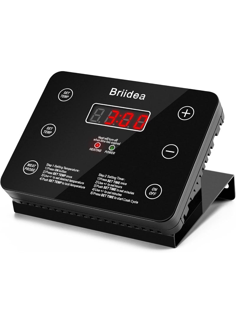 briidea Briidea Digital Control Panel with Larger LCD Display Compatible with Masterbuilt Parts 20070211 Allow You to Set the Desired Temperature and Smoking Time Enjoy Your BBQ  - Image 1