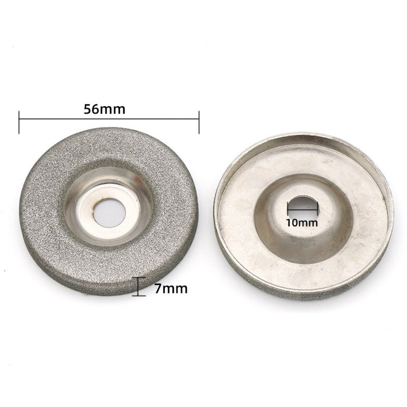 Brazed Diamond Grinding Wheel 10mm for Gem Granite Marble Glass Tungsten Steel Hard Alloy Ceramics 180 Grit - Image 5