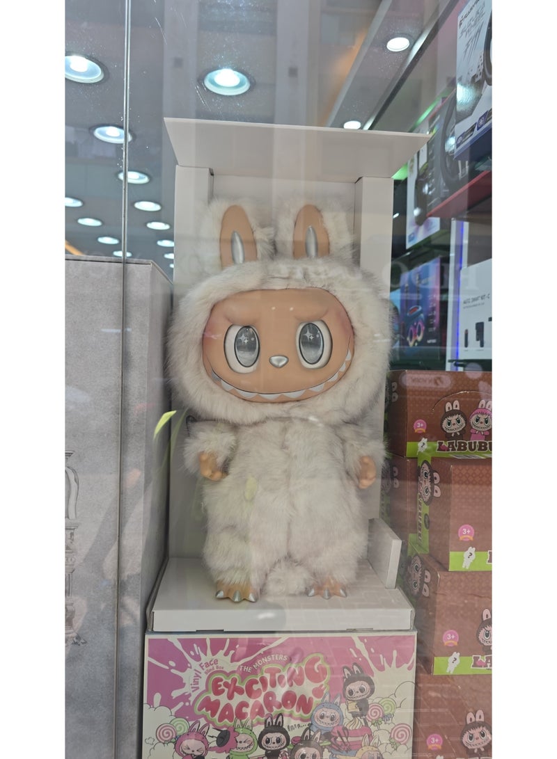 LABUBU Doll keychain LABUBU 3.0 Labu vinyl face plush blind box Macaron 1 single box(High quality version) - Image 2