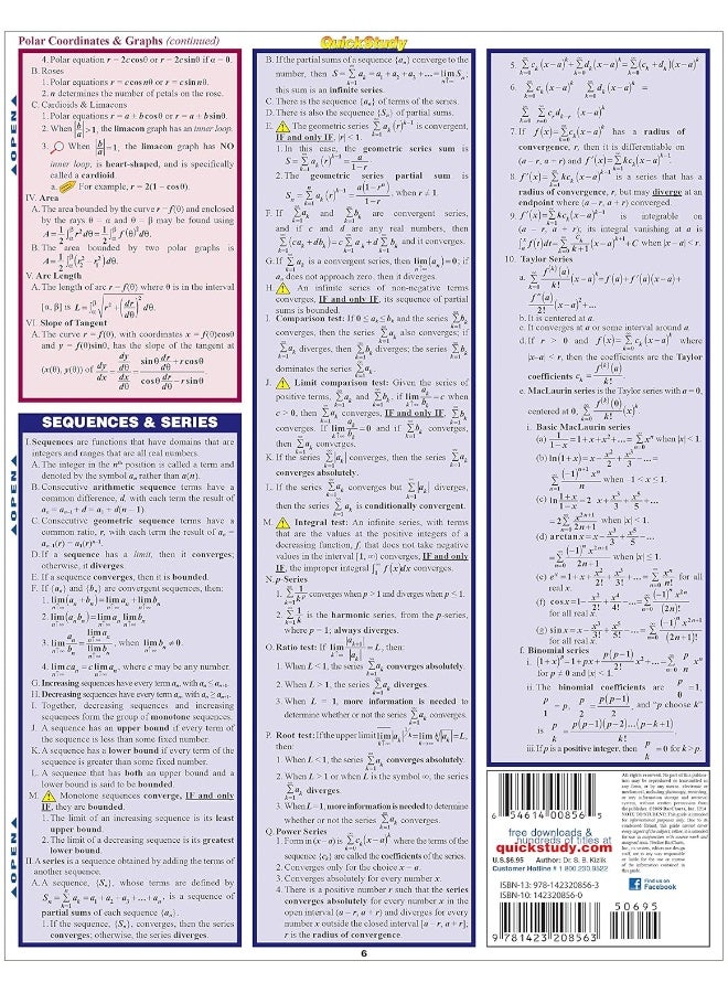 Calculus Equations & Answers - Image 4