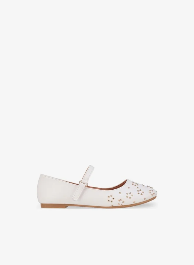 فلورا بيلا من شو إكسبرس Flora Bella Girls Hook & Loop Mary Jane Shoes