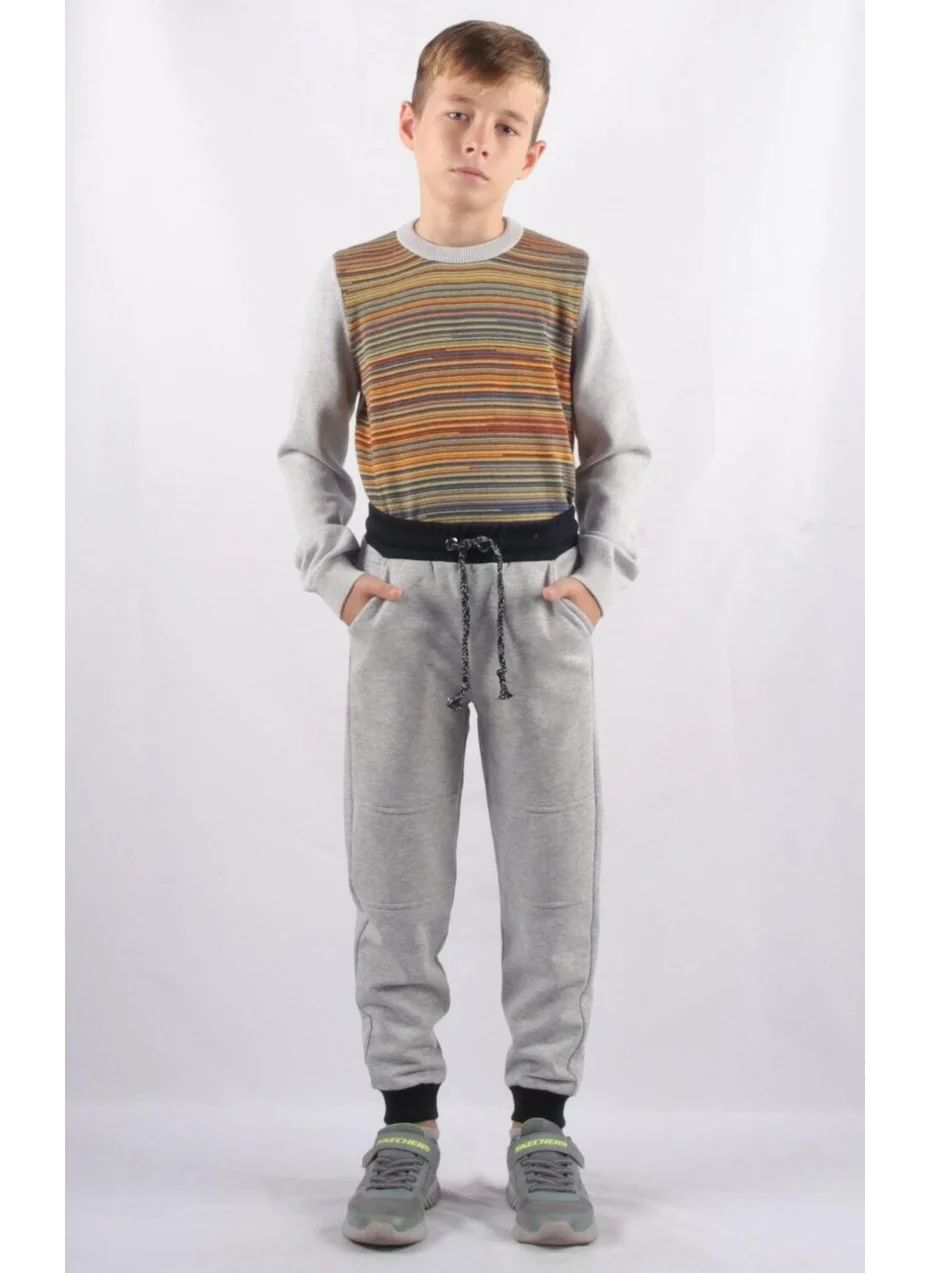 الكسندر جاردي Kids' Tie-Up Sweatpants (C23-001001A)