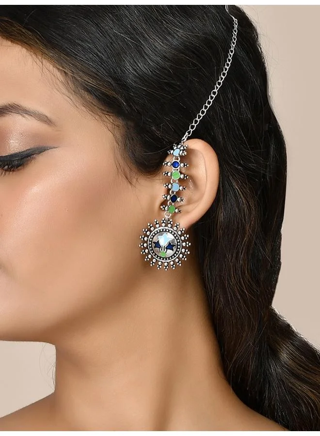 فويلا Bagh E Fiza Circles Kanauti Earrings