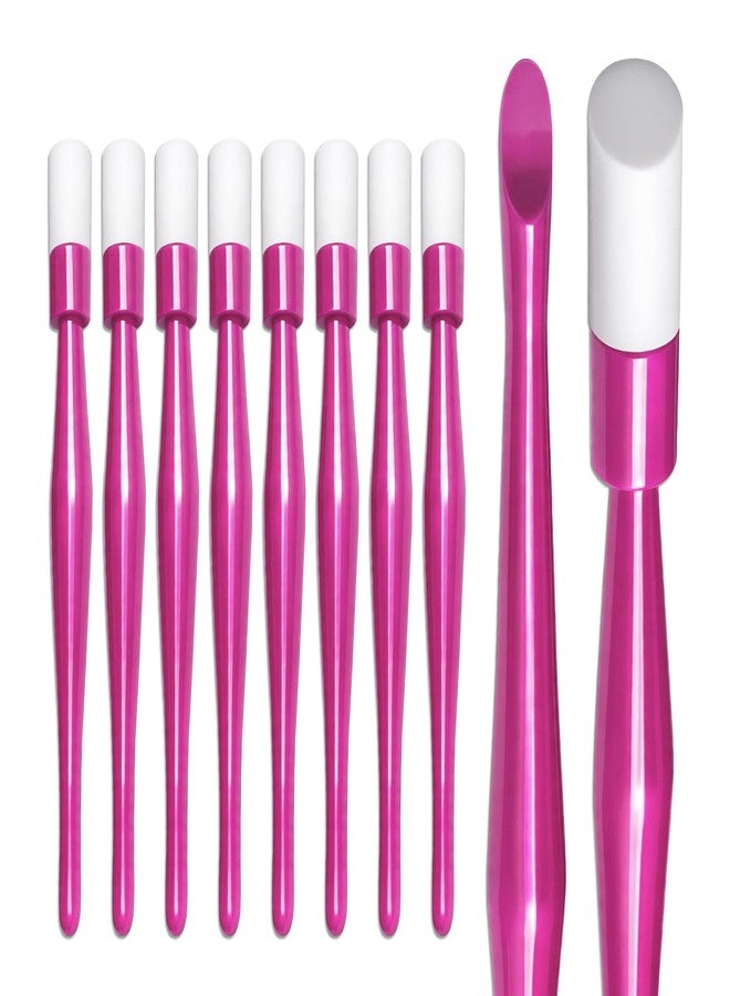 Pana® USA (10pcs in a Pack) Plastic Cuticle Pusher Hard Rubber Tipped Nail Art Tool Cleaner Remover - Image 1