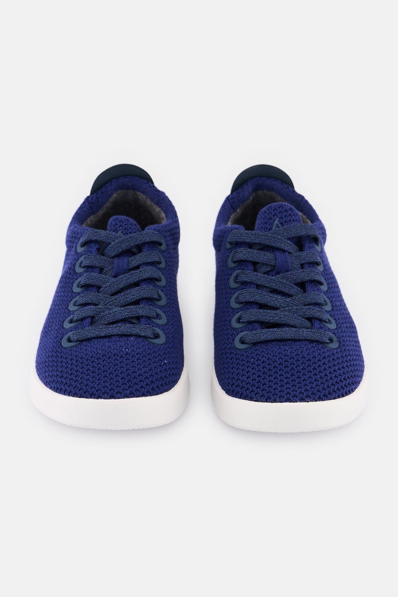 Allbirds Women Tree Pipers Lace Up Casual Shoes, Navy - Image 2