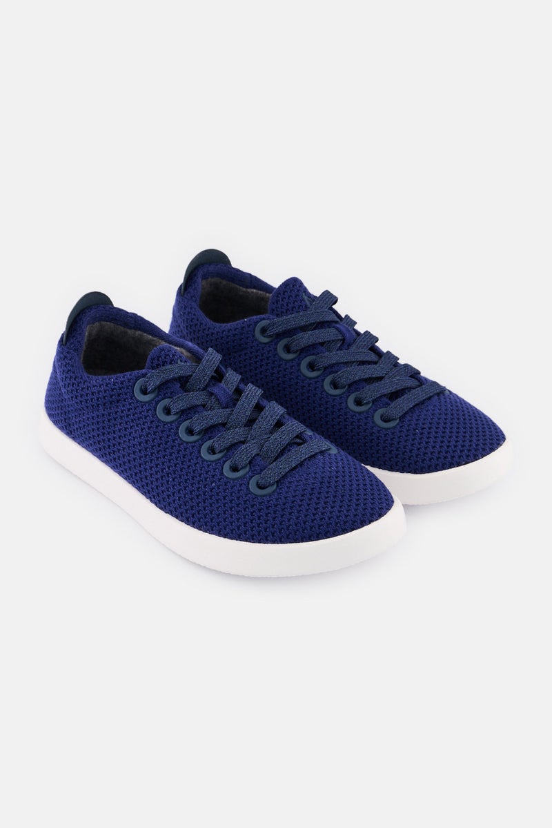 Allbirds Women Tree Pipers Lace Up Casual Shoes, Navy - Image 1
