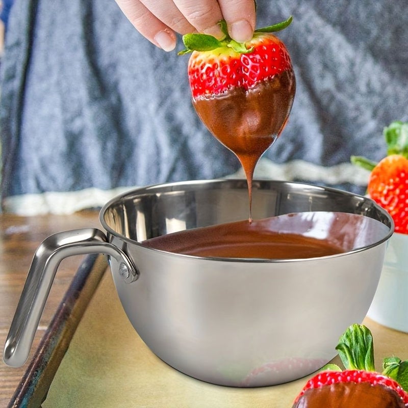 Double Boiler Pot 1250ML 304 Stainless Steel Melting Set With Spatula - Image 3