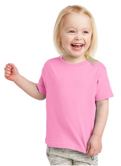 PRINTSHOP4ME Printshop4me Kids Round Neck Girls T Shirt 170 GSM Pure Cotton Basic Colors  - Image 1