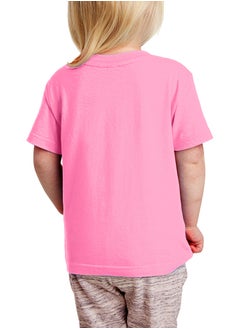 PRINTSHOP4ME Printshop4me Kids Round Neck Girls T Shirt 170 GSM Pure Cotton Basic Colors  - Image 2