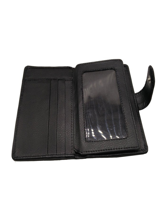 essart Pu Leather Travel Wallet and Family Unisex Passport Holder Wallet Organizer Case for Credit Debit Card Ticket Coins Money Cash Currency (AA-270-A-Black) - Image 4