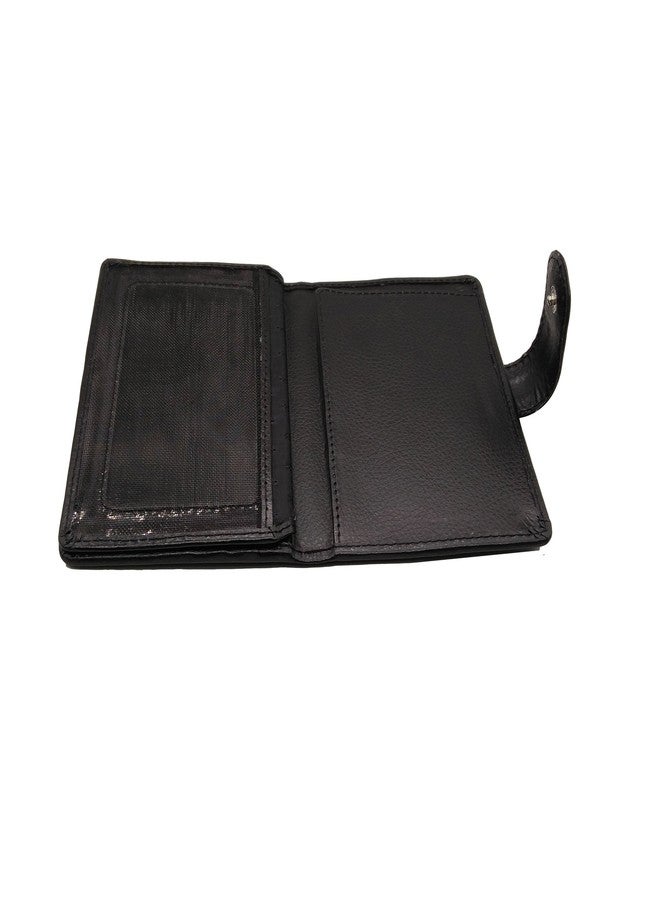 essart Pu Leather Travel Wallet and Family Unisex Passport Holder Wallet Organizer Case for Credit Debit Card Ticket Coins Money Cash Currency (AA-270-A-Black) - Image 5