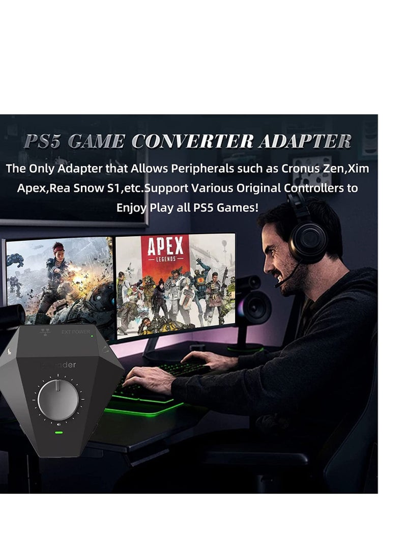 Y&D - Beloader Pro Converter PS5 Game Adapter for Xim Apex Cronus Zen Max Titan Two Controller Emulator Keyboard Mouse Ps5 Console Ps4 Kbm - Image 1