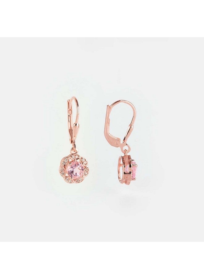 Shaya Women By Caratlane Cherry Blossom Hoop Earrings In Rose Gold Plated 925 Silver - Image 4