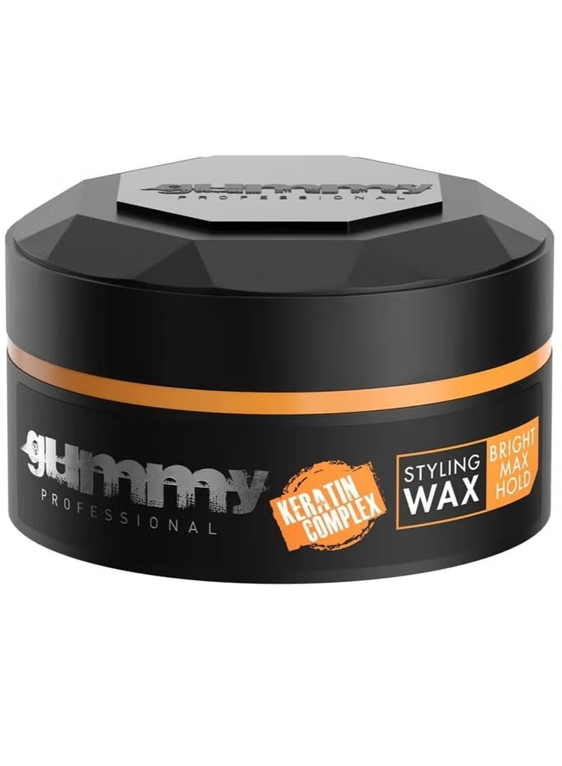 شمع تصفيف كيراتين كومبلكس برايت ماكس هولد برتقالي 150 مل