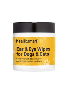 HealthSmart Ear & Eye Wipes for Dogs & Cats, Puppy & Kitty Essentials, Gently Formulated, Removes Debris Around Ears & Eyes, 100 Count, Travel Size - pzsku/Z7EF0D0C5FB274436BC89Z/45/_/1737031973/5804b1b6-2603-4f6d-a876-bd0f25fcd55a