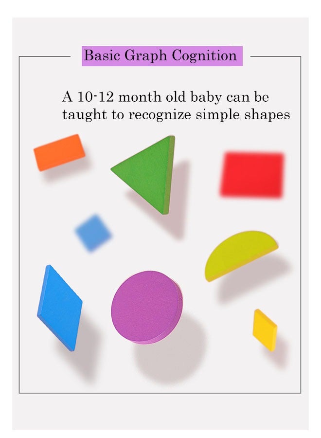 Wooden Puzzles for Toddlers, Puzzle SortingPictures Animal Shape Puzzle, Preschool Educational Toys for Boys Girls Ages 3 4 5 Years Old - Image 4