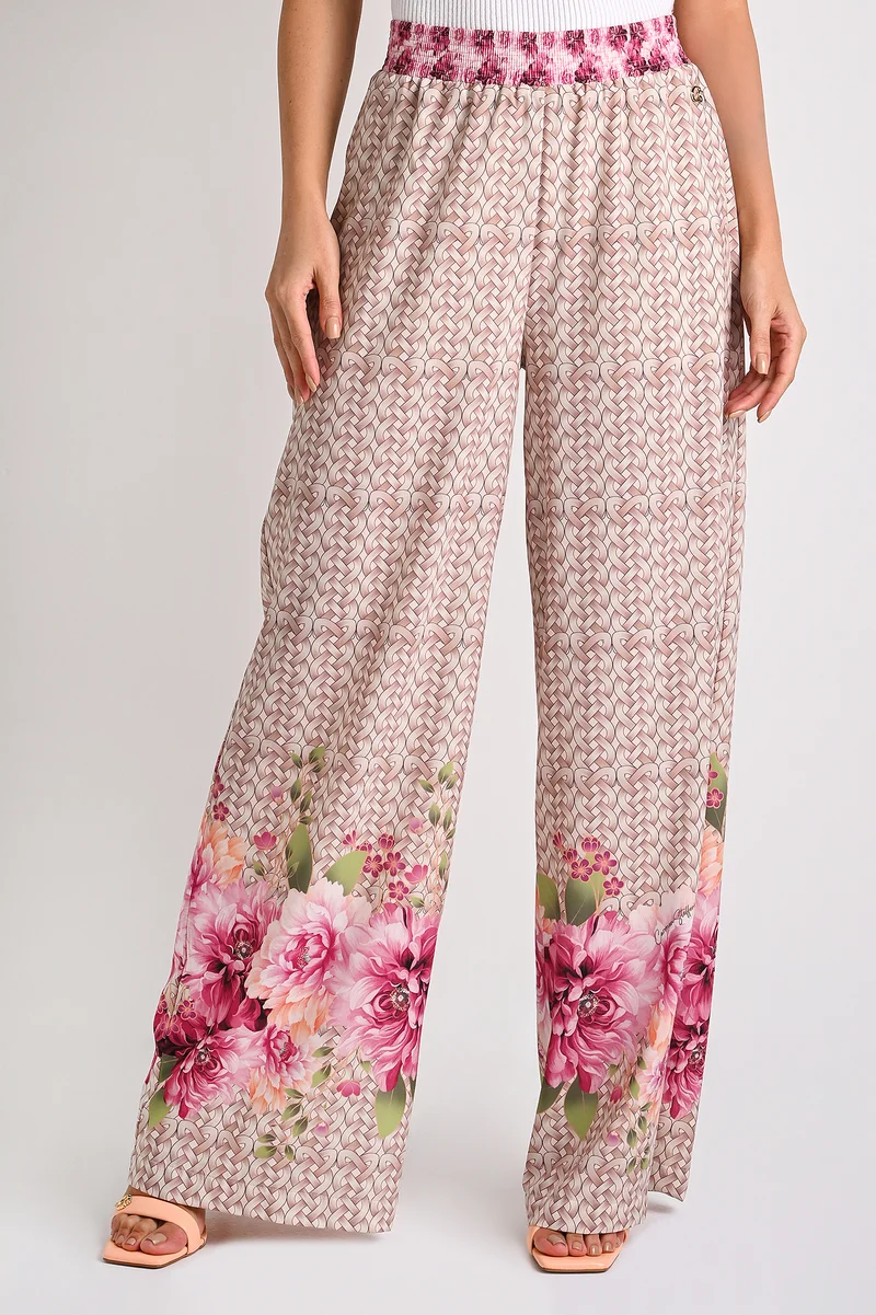 Printed Comfort Palazzo Pants