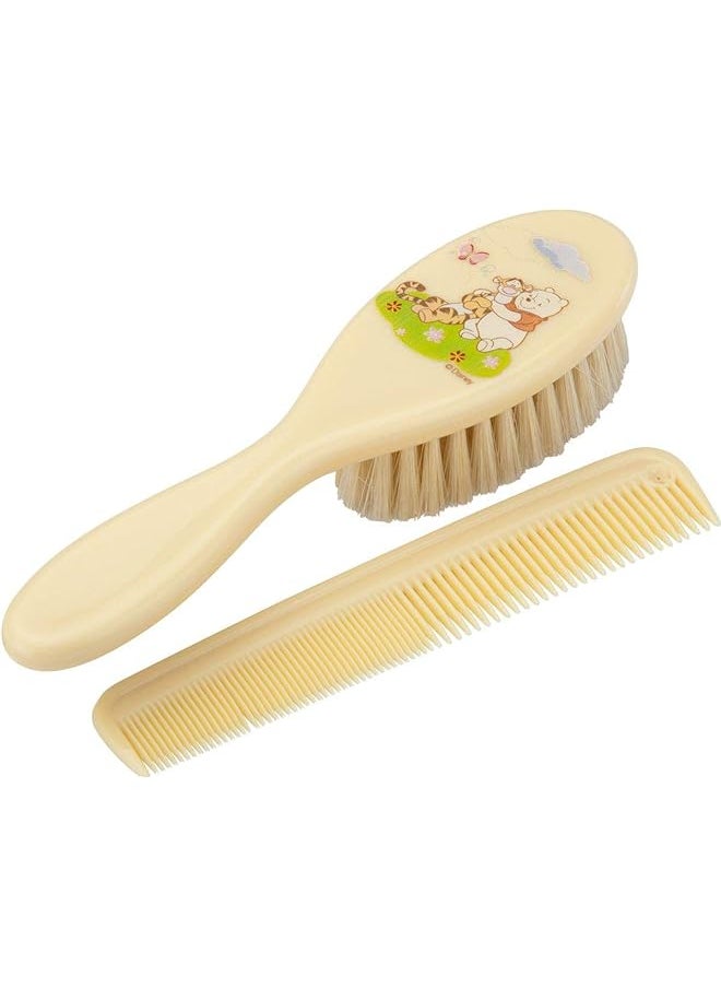 Rotho Babydesign Comb And Brush Winnie The Pooh Beige  - Image 1