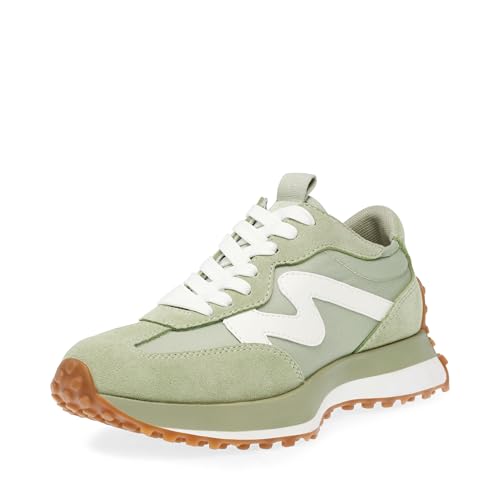Steve Madden Women's Campo Sneaker, Sage, 7.5 - Image 1