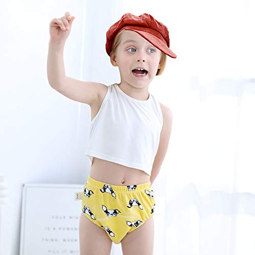 U0U erwear Size 2T,3T,4T,Waterproof Underwear for Kids Yellow 2T - Image 2