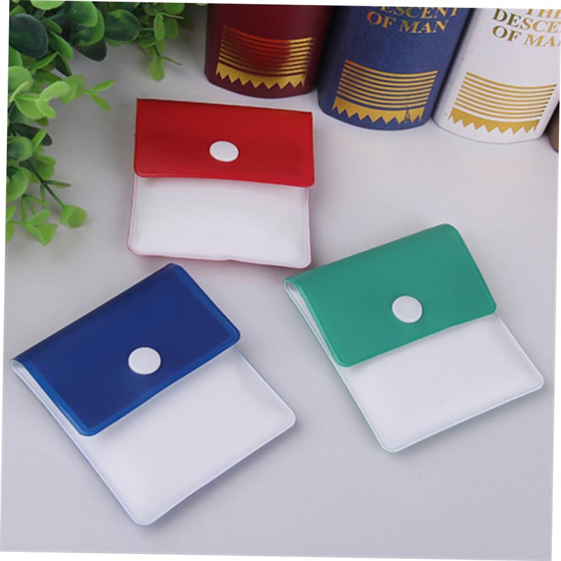 Portable Smoking Ash Bag Set 3 Pieces Red Green Blue Plastic Pouch Indoor Outdoor Use - Image 5