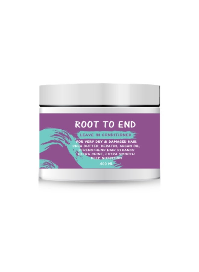 ROOT TO END LEAVE IN CONDITIONER 400ML