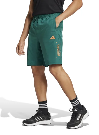 Adidas M Ksa W Sho Green Training Shorts For Men Xs