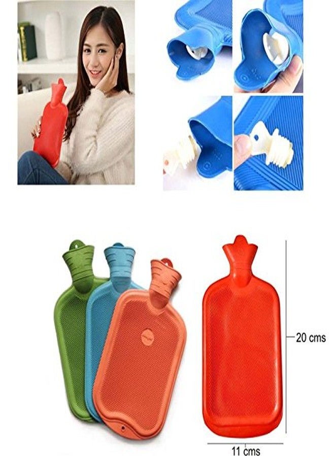 Krisah® 2 pcs Hot Water Rubber Bag/Bottle 1.5 liter (2) - Image 2