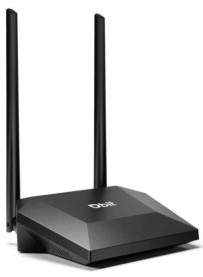 DBIT N300 2.4GHz WiFi Router with WISP Wireless Repeater Mode - Guest Network, Internet Access Control, Speed Limit, WPA2, WLAN Schedule, WPS, IPTV, Easy Setup, Compact Size (T1 Pro) - Image 1
