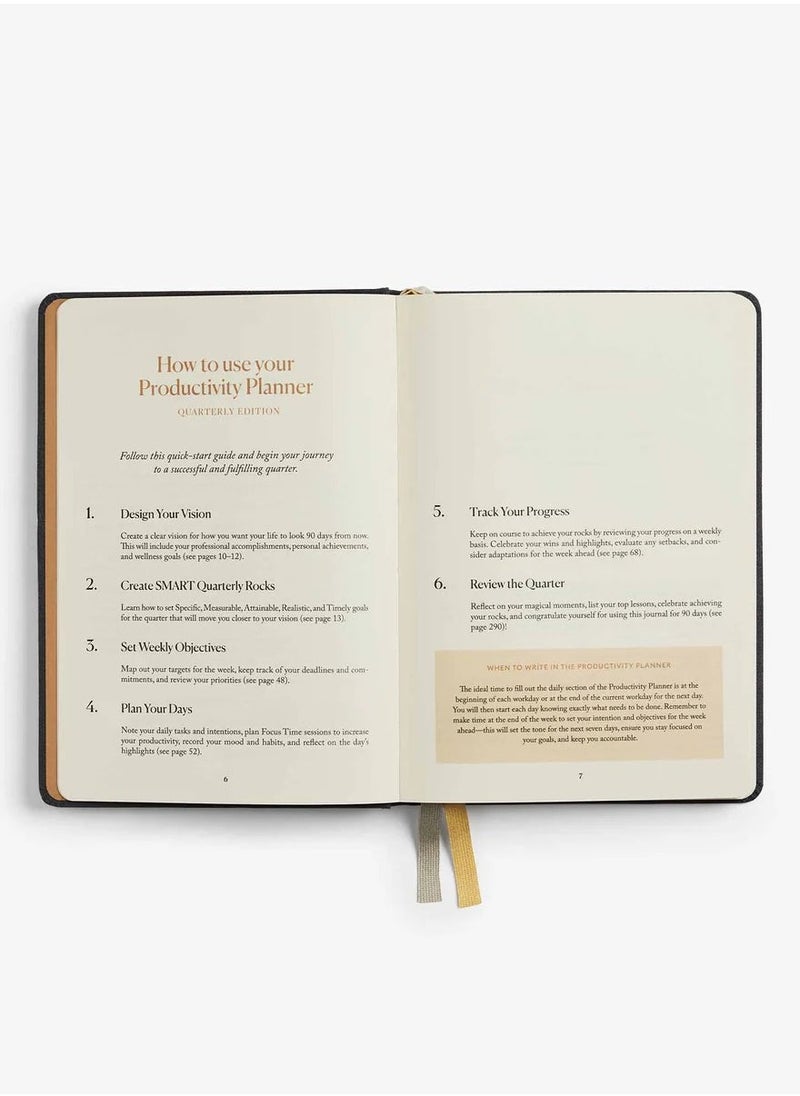 Intelligent Change Intelligent Change Quarterly Productivity Planner  - Image 4