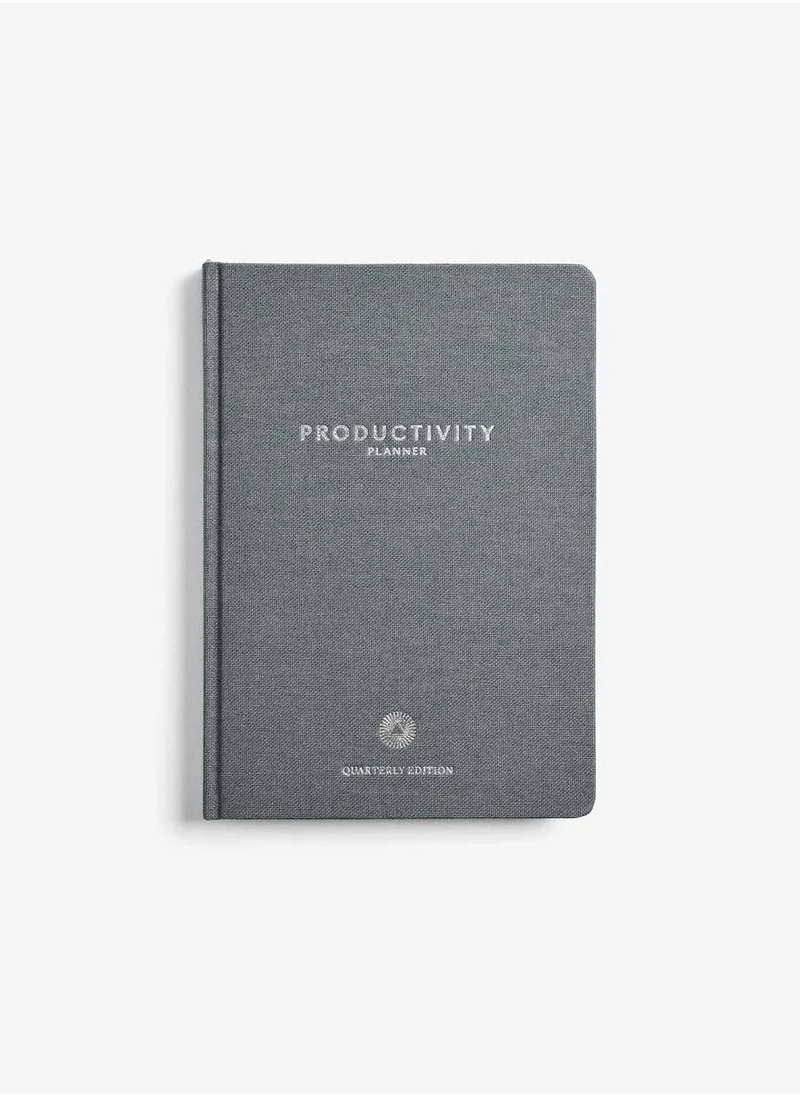 Intelligent Change Grey Productivity Planner Quarterly Edition