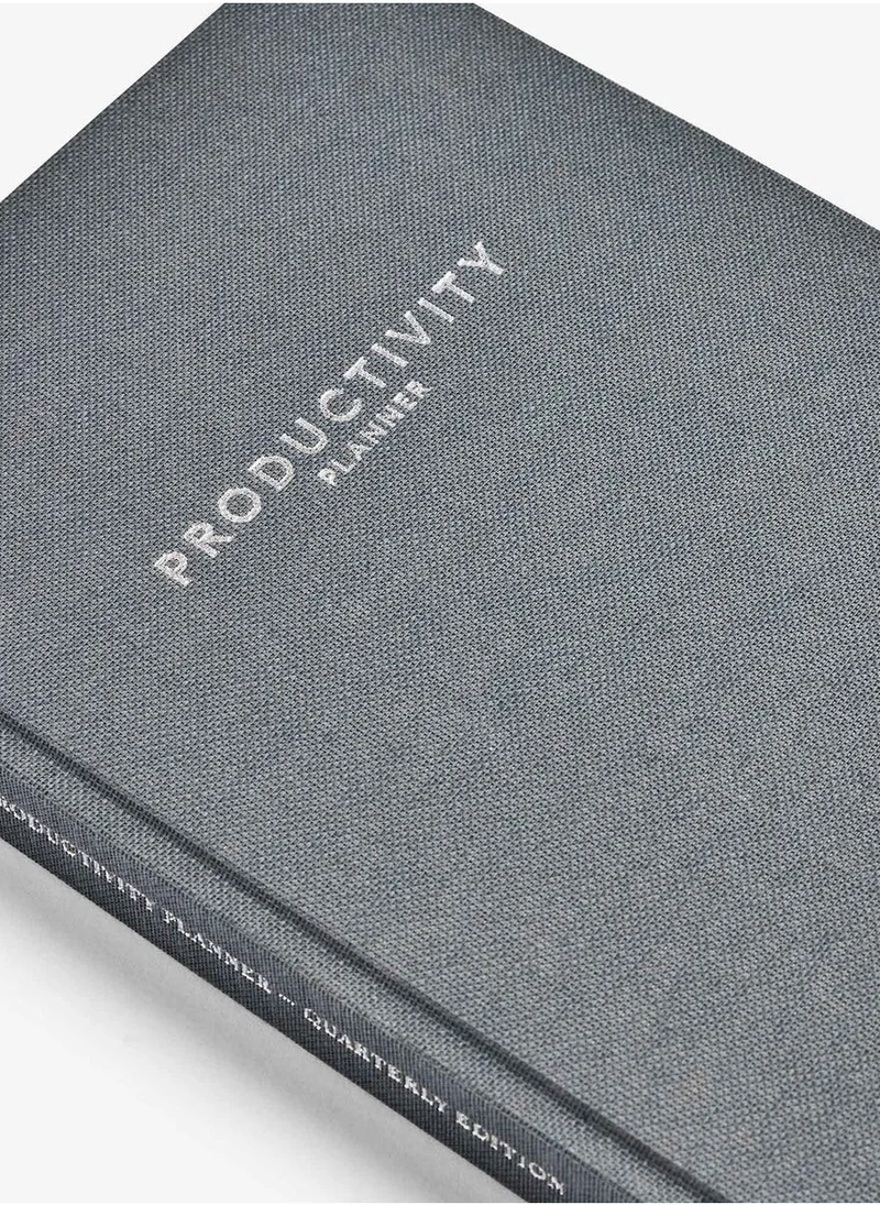 Intelligent Change Grey Productivity Planner Quarterly Edition