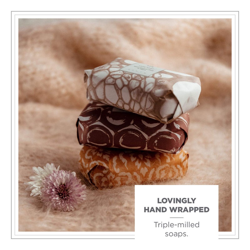 Zents Triple-Milled Luxe Bar Soap (Sun Fragrance) | Moisturizing Soap with Organic Shea Butter | Gentle Hand & Body Wash | Nourishes & Softens Skin | 5.7 oz - Image 5