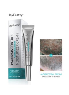 JoyPretty Psoriasis Control Moisturizer Cream, Maximum Strength Psoriasis Treatment, Anti-Itch Ointment, Fast Acting Relief for Face and Body 20g  - Image 1