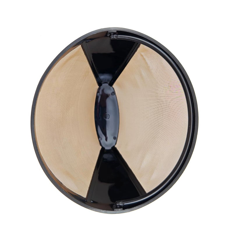 MFBJXC Gold Coffee Filter Reusable #4 Cone Coffee Filters Basket Replacement Fits Cuisinart/Ninja Coffee Makers And Brewers (2) - Image 4