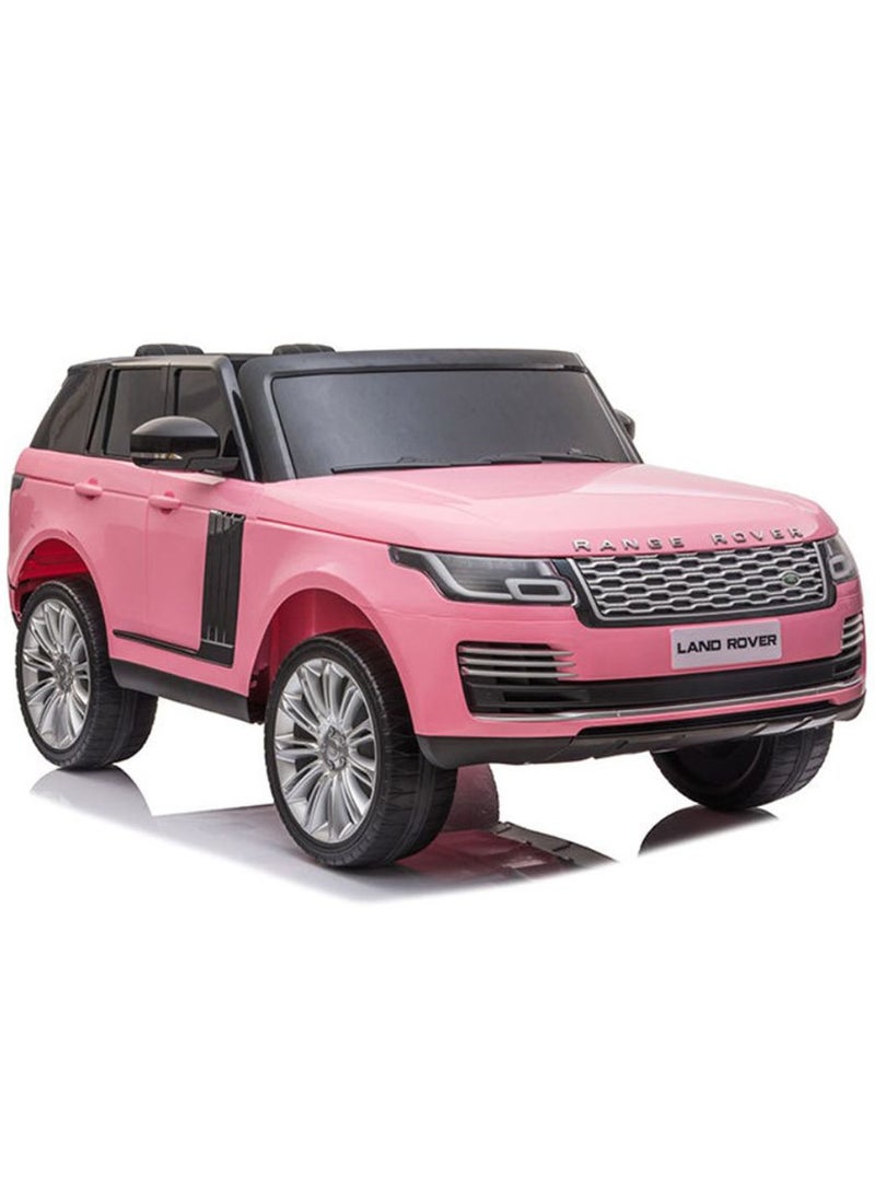 FACTUAL TOYS - Range Rover SUV 2 Seater Licensed Electric Car 12V Ride On Car With Remote Control For Kids-Pink - Image 1