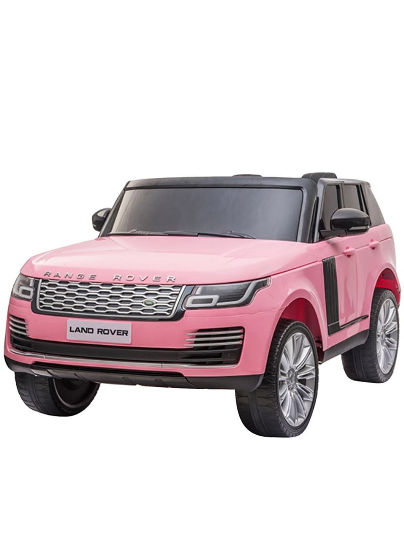 FACTUAL TOYS - Range Rover SUV 2 Seater Licensed Electric Car 12V Ride On Car With Remote Control For Kids-Pink - Image 1