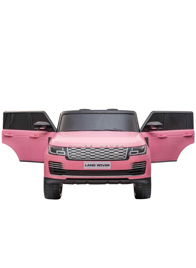 FACTUAL TOYS - Range Rover SUV 2 Seater Licensed Electric Car 12V Ride On Car With Remote Control For Kids-Pink - Image 1