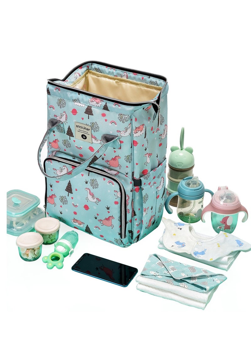 انسولار متعددة الوظائف حقيبة حفاضات الطفل - Image 3